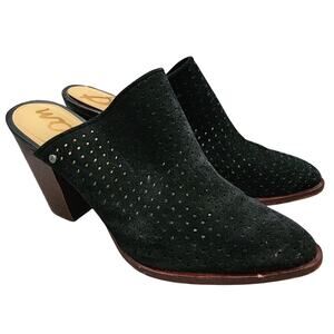 Sam Edelman Bates Black Suede Mule, Size 9
